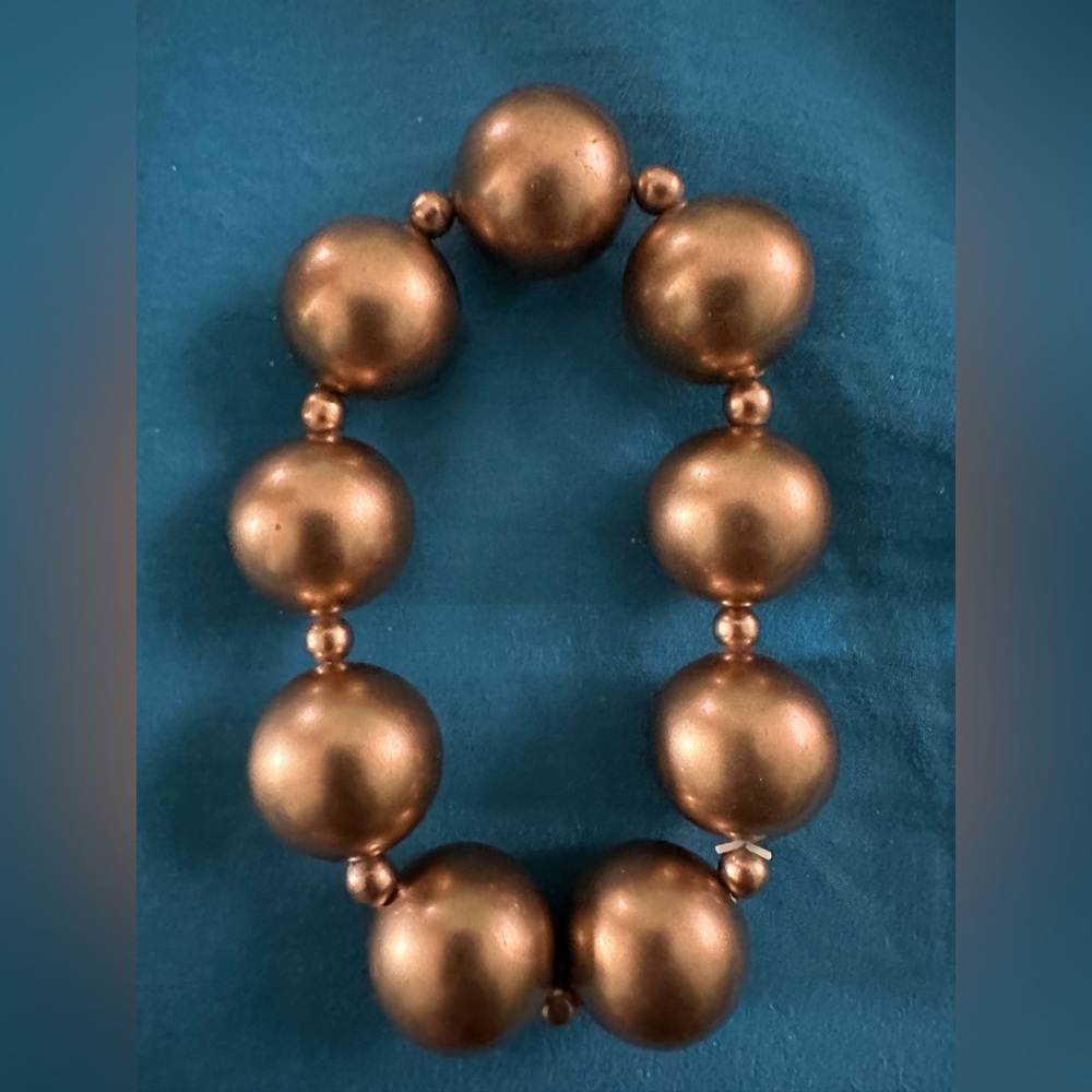 Handmade stretch bracelet.